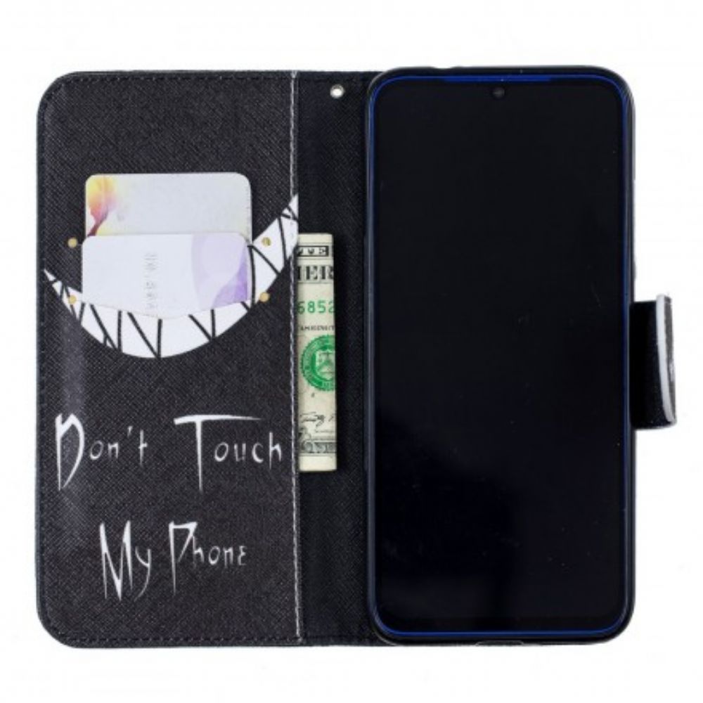 Folio-hoesje voor Xiaomi Redmi Note 7 Duivelstelefoon