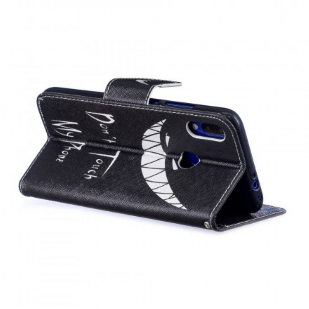 Folio-hoesje voor Xiaomi Redmi Note 7 Duivelstelefoon