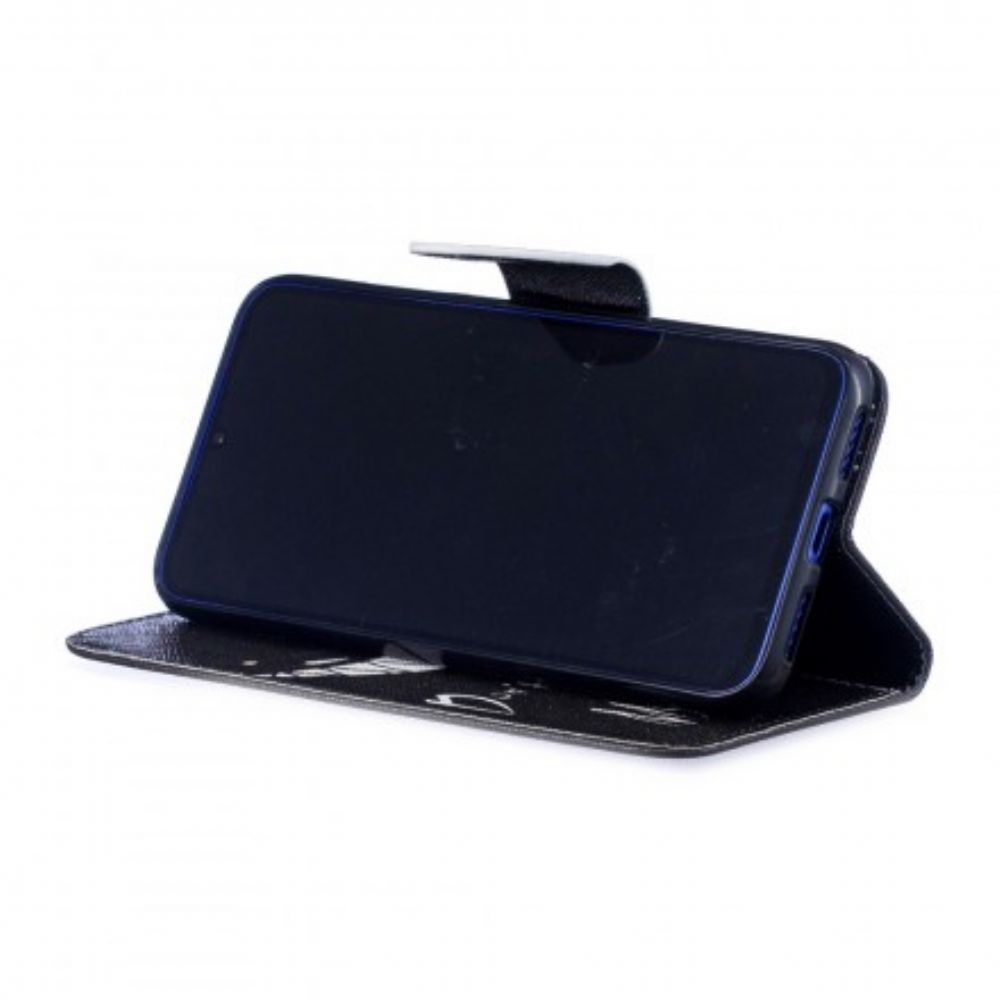 Folio-hoesje voor Xiaomi Redmi Note 7 Duivelstelefoon