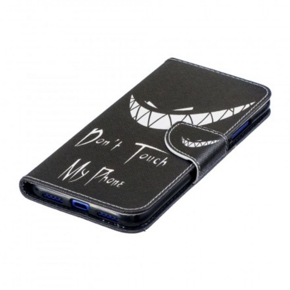 Folio-hoesje voor Xiaomi Redmi Note 7 Duivelstelefoon