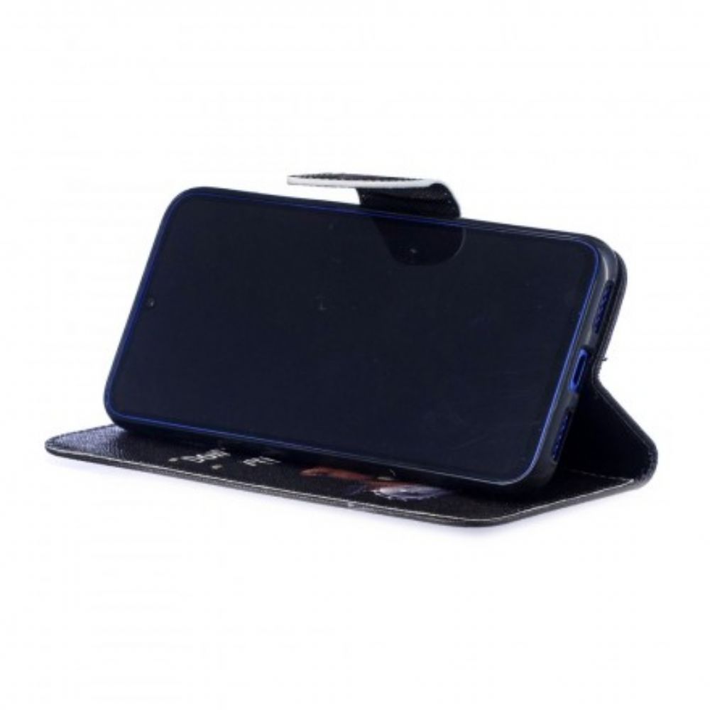 Folio-hoesje voor Xiaomi Redmi Note 7 Gevaarlijke Beer