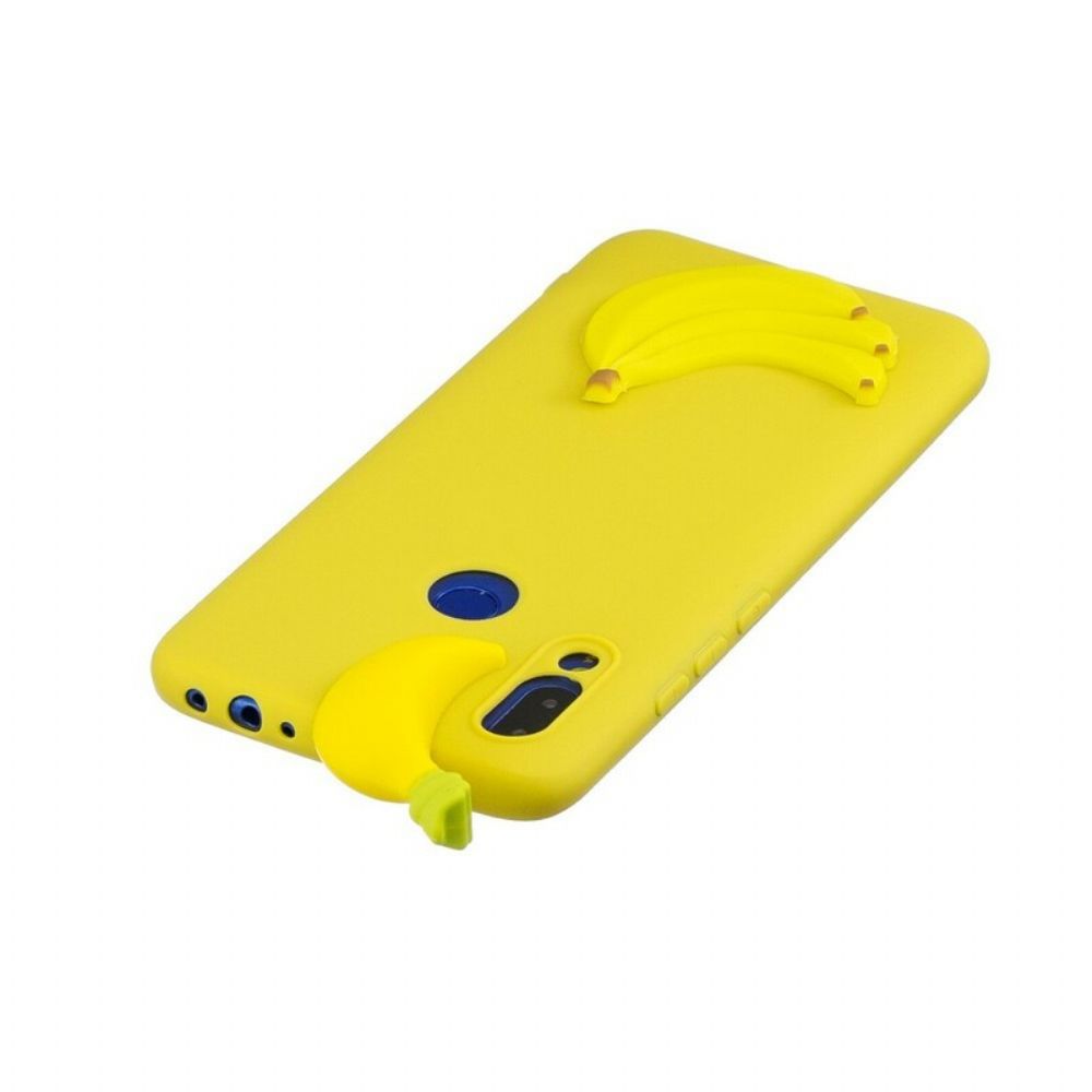 Hoesje voor Xiaomi Redmi Note 7 3d Banaan