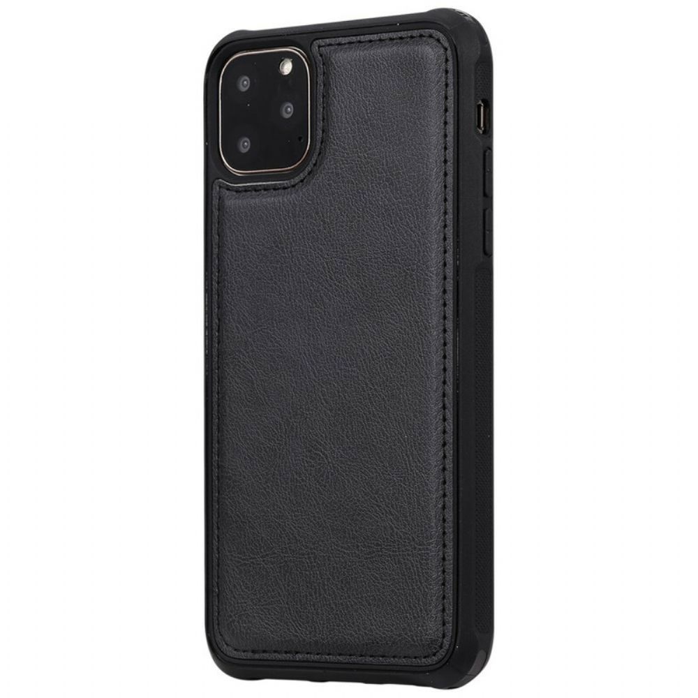Hoesje Folio-hoesje voor iPhone 11 Pro Max Portemonnee Leren Afneembare Portemonnee