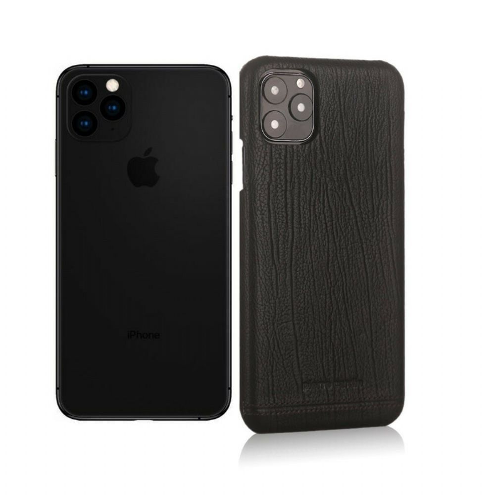 Hoesje voor iPhone 11 Pro Max Echt Leer Pierre Cardin