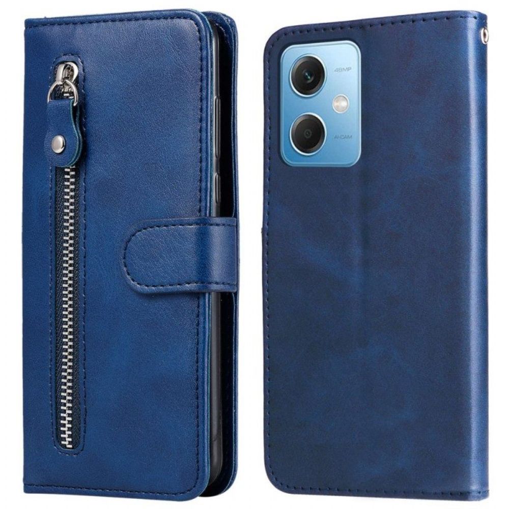 Leren Hoesje voor Xiaomi Redmi Note 12 5G Portemonnee