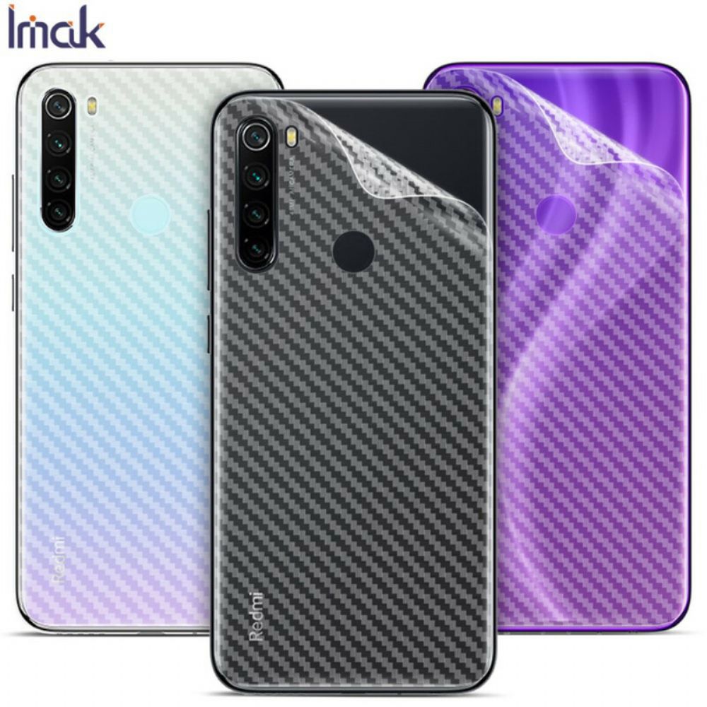Achterste Beschermfolie Voor Xiaomi Redmi Note 8 Carbon Imak