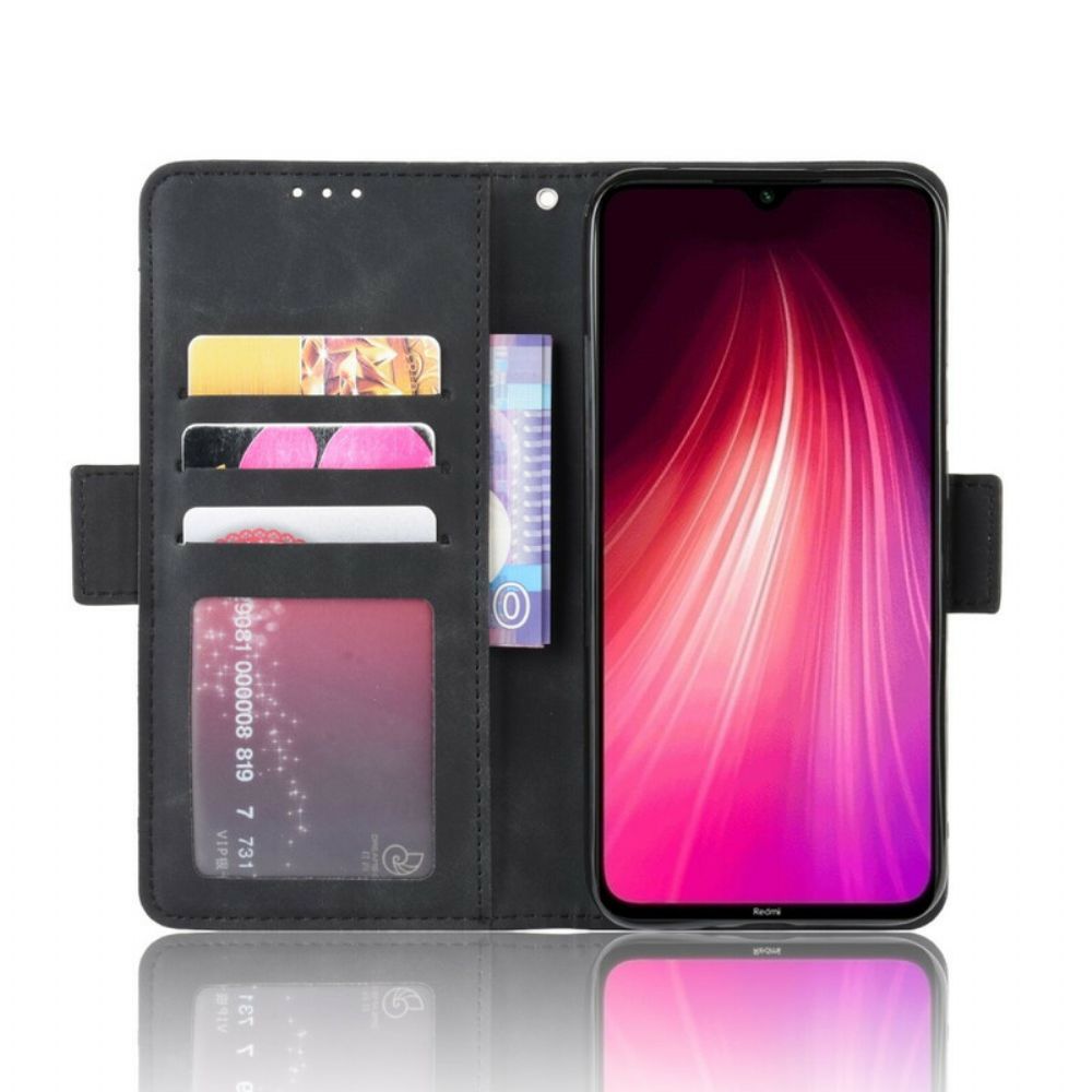 Folio-hoesje voor Xiaomi Redmi Note 8 Eerste Klas Multi-kaart
