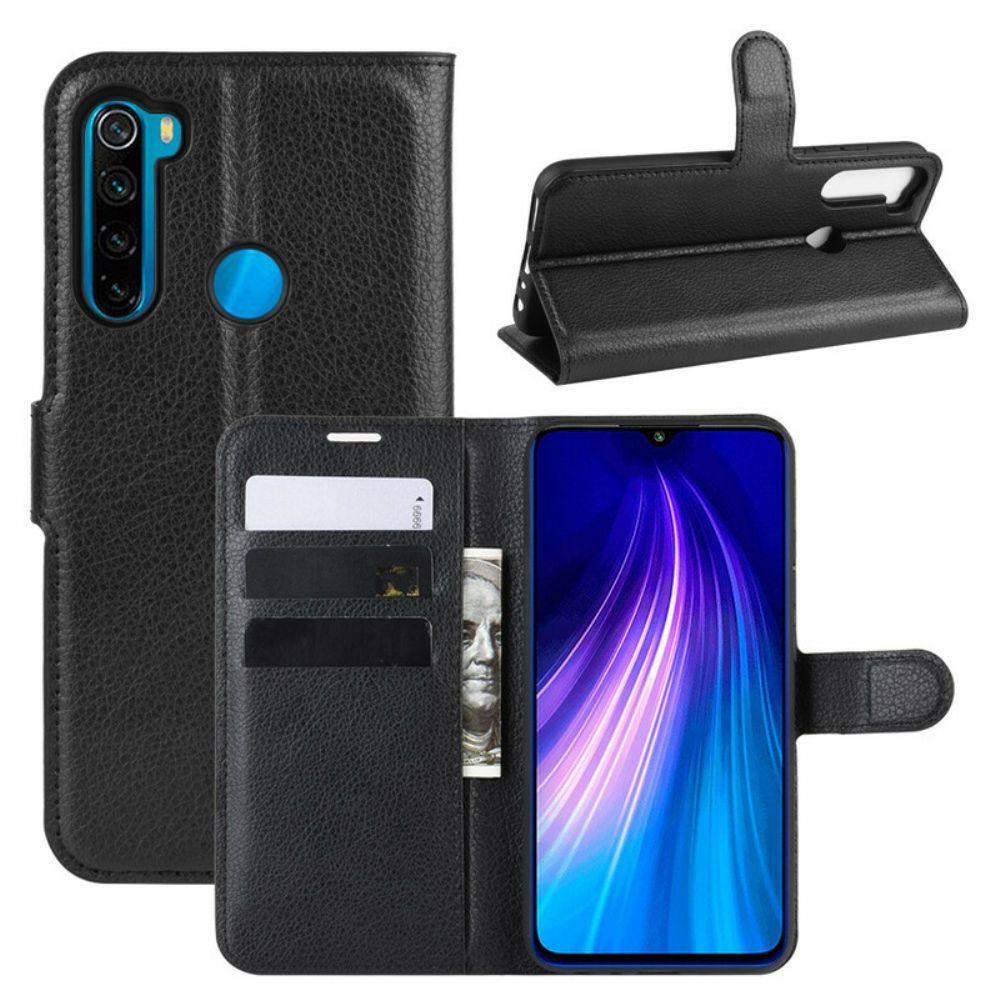 Folio-hoesje voor Xiaomi Redmi Note 8 Klassiek