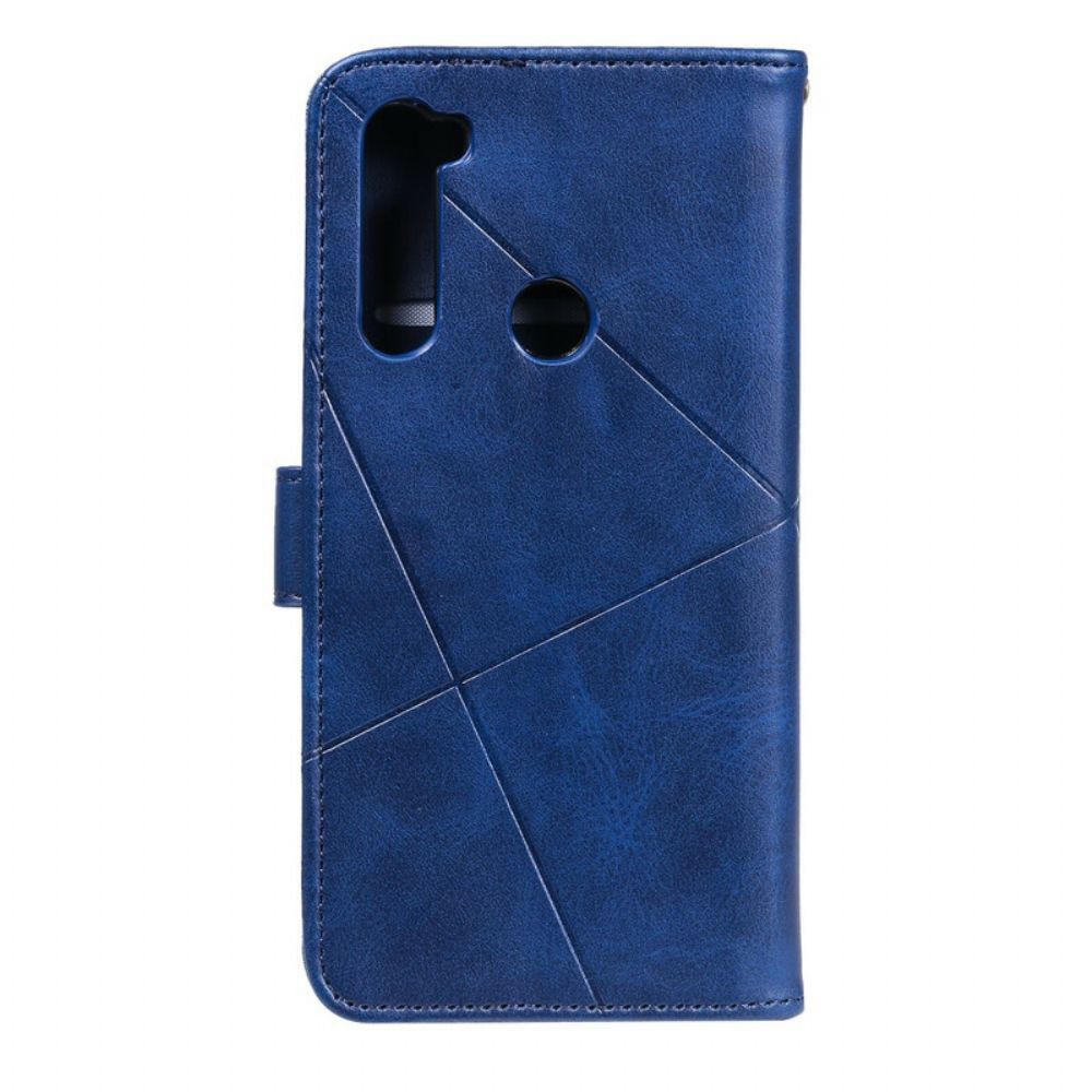 Leren Hoesje voor Xiaomi Redmi Note 8 Diamant Kunstleer