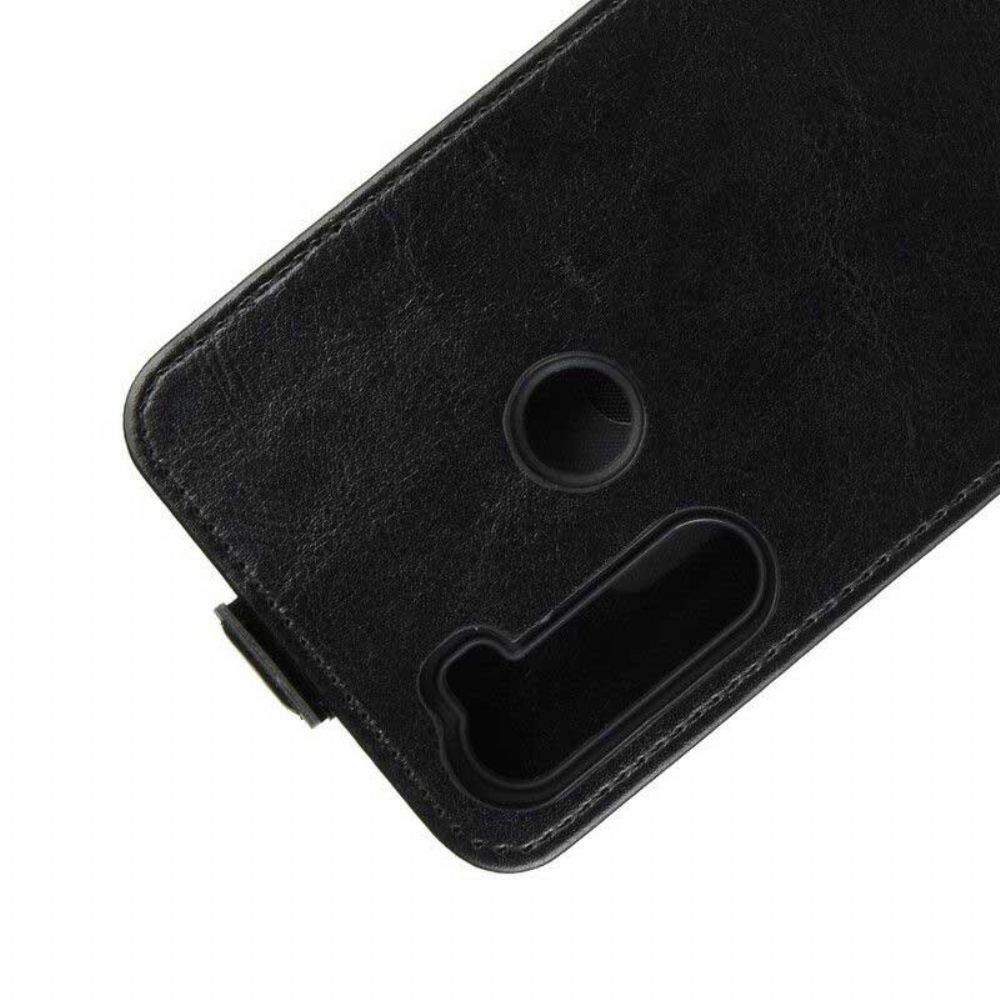 Leren Hoesje voor Xiaomi Redmi Note 8 Folio-hoesje Opvouwbaar Leereffect