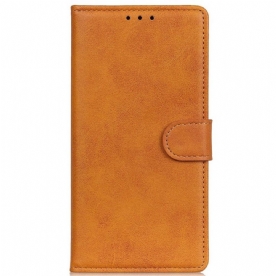 Folio-hoesje voor Samsung Galaxy M13 Mat Kunstleer