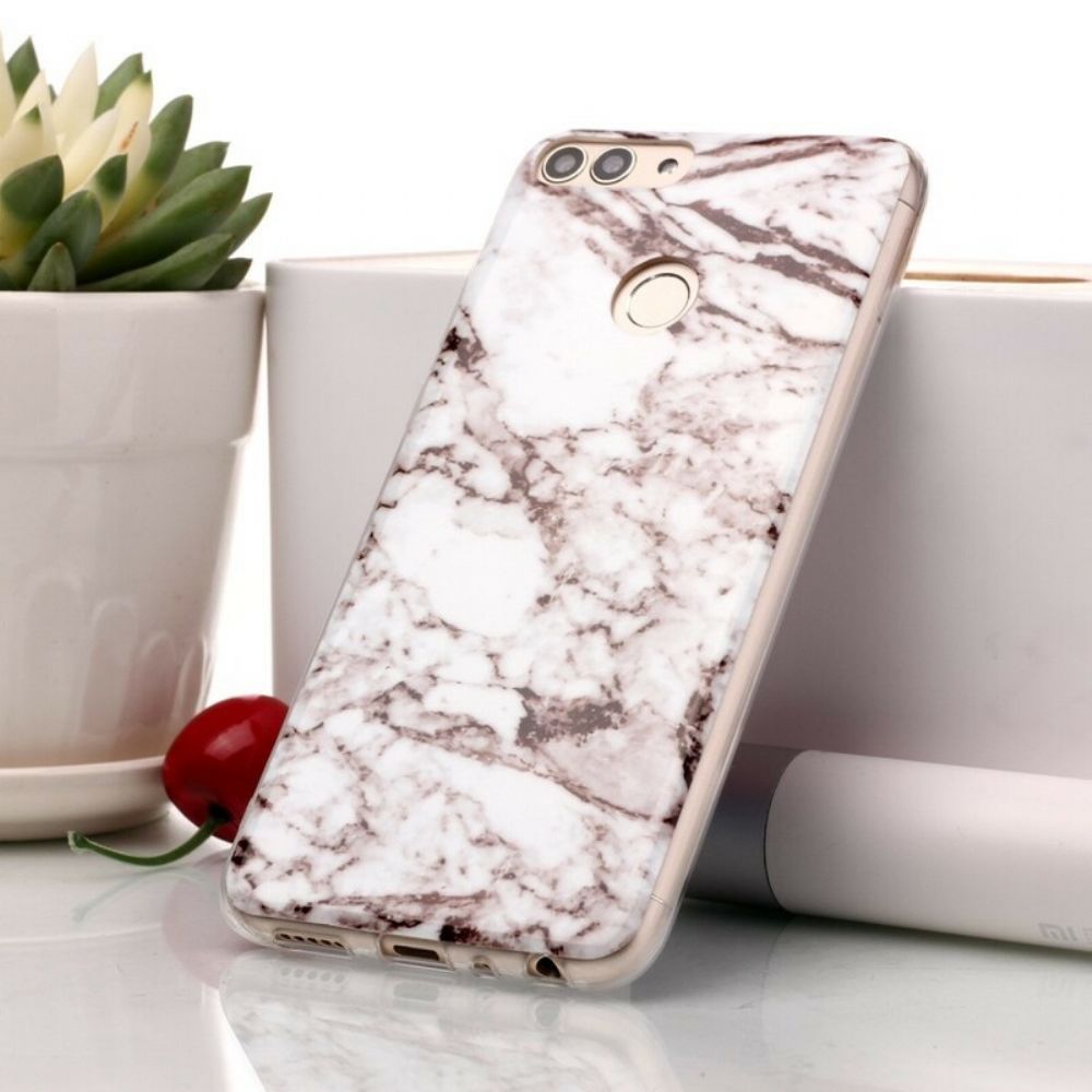 Hoesje voor Huawei P Smart Marmer