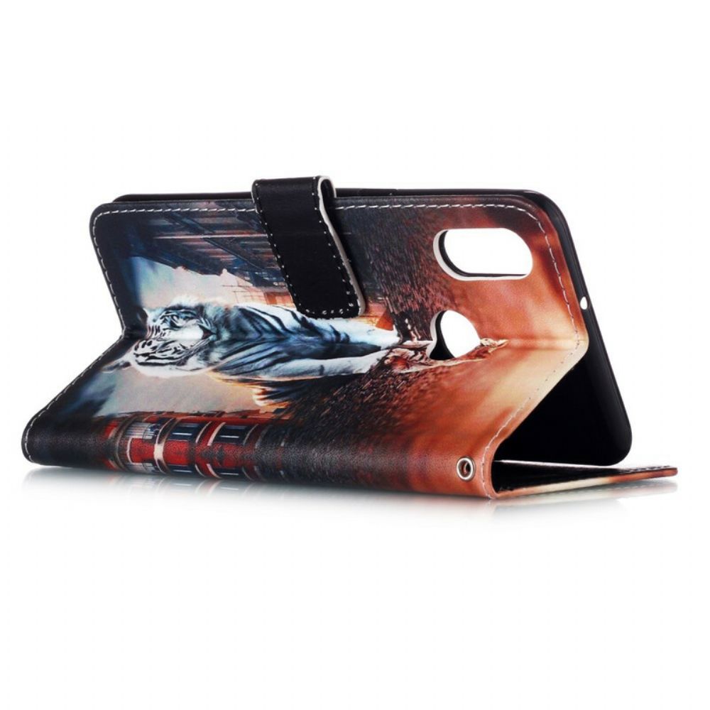 Folio-hoesje voor Samsung Galaxy A10s Ernest En Reflection