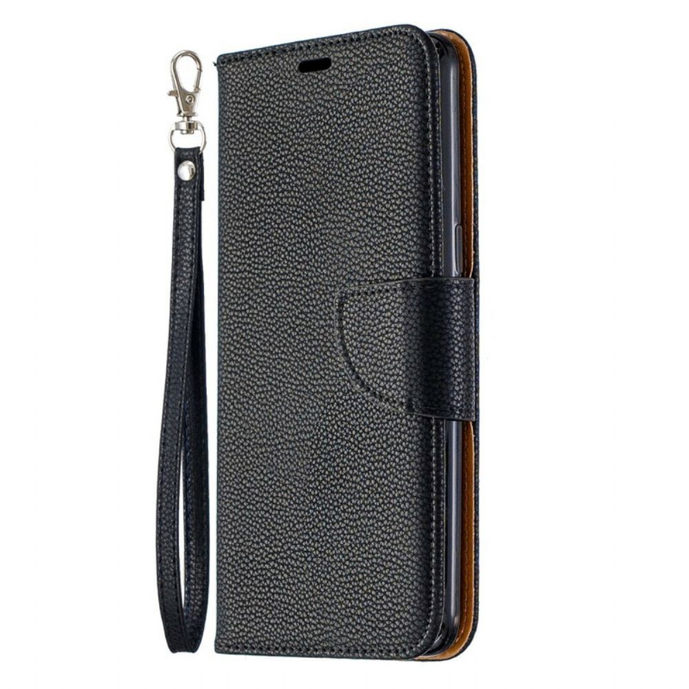 Folio-hoesje voor Samsung Galaxy A10s Flip Case Litchi Flap Schuin