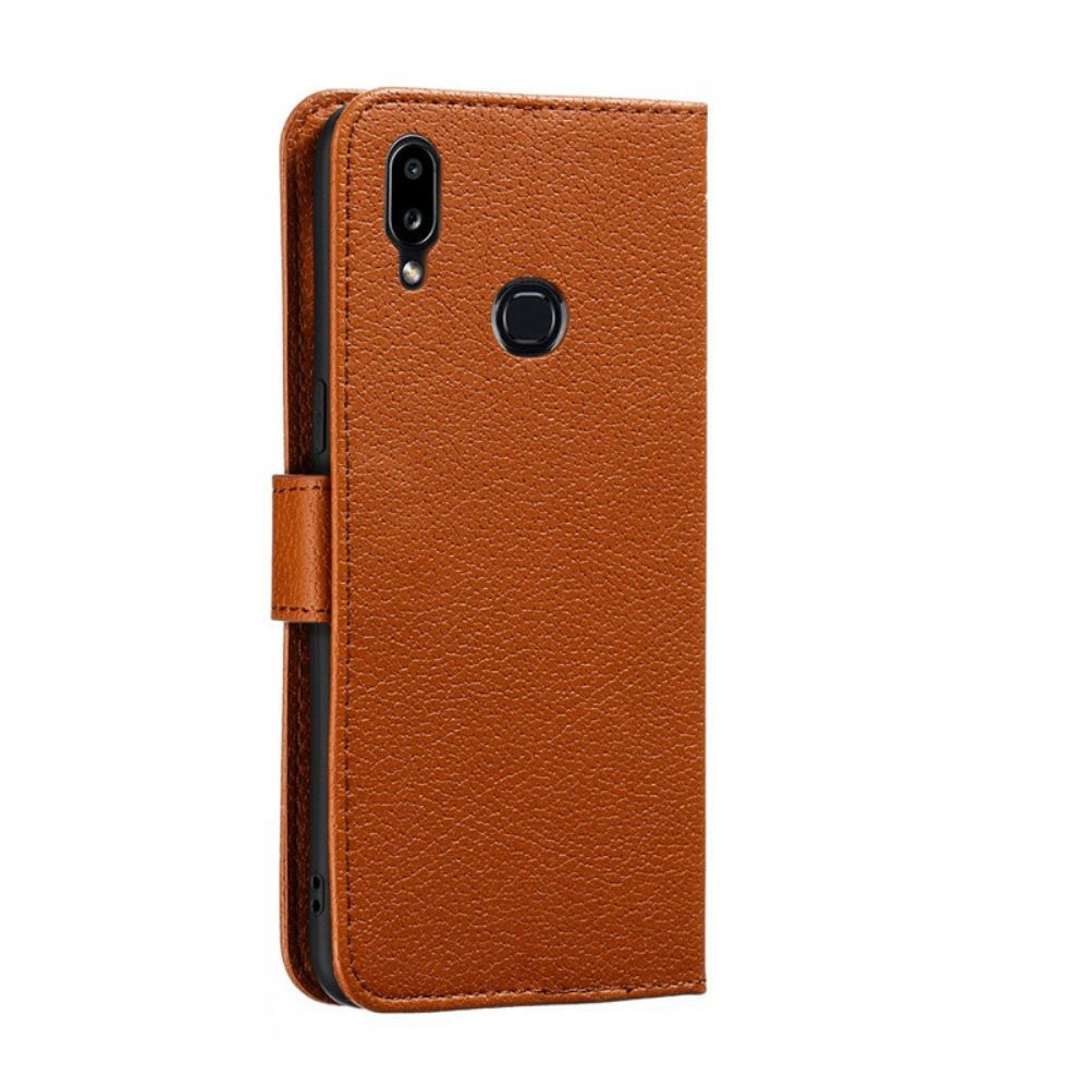 Folio-hoesje voor Samsung Galaxy A10s Kunstleer Leef Je Droom