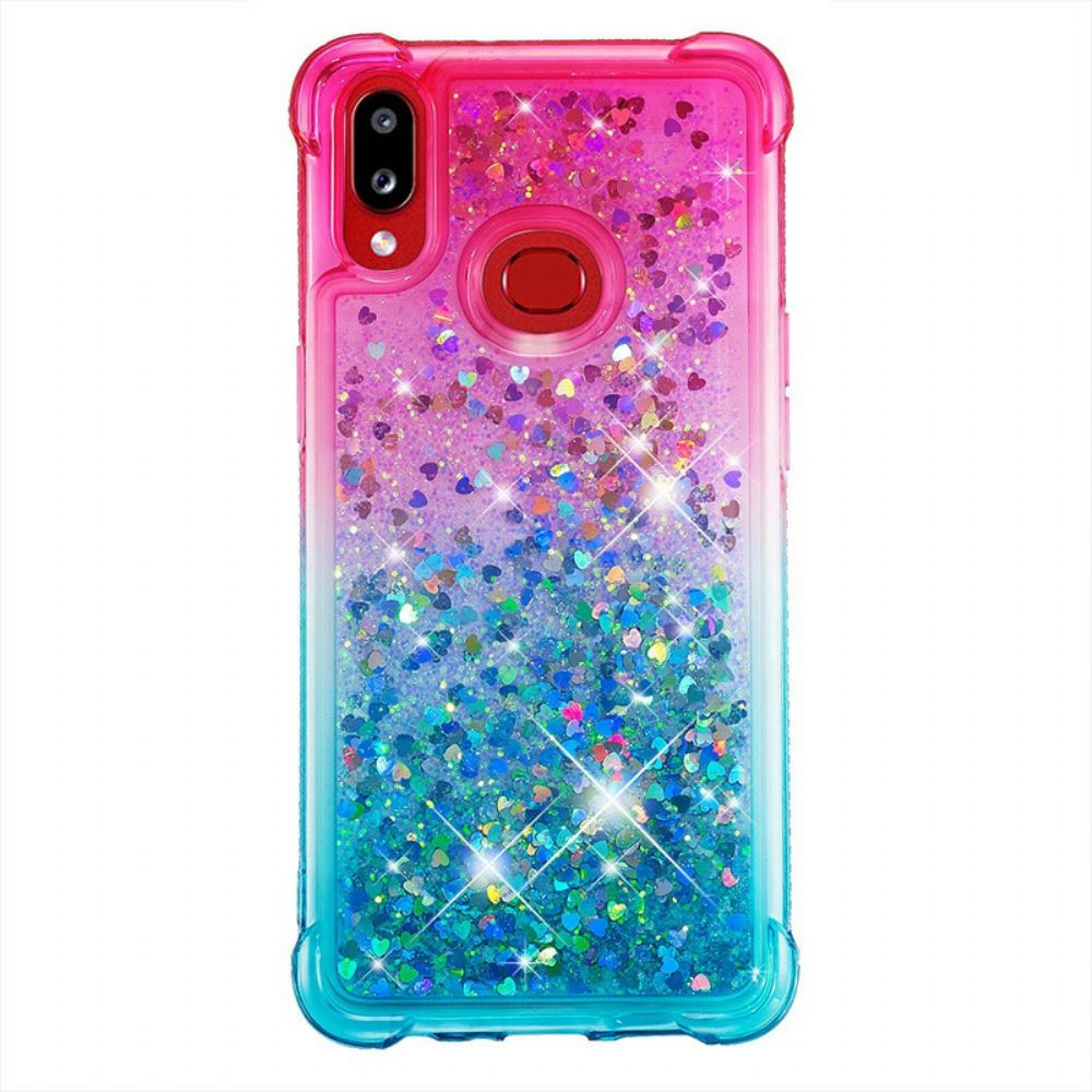 Hoesje voor Samsung Galaxy A10s Pailletten Kleuren