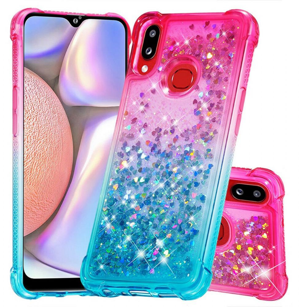 Hoesje voor Samsung Galaxy A10s Pailletten Kleuren