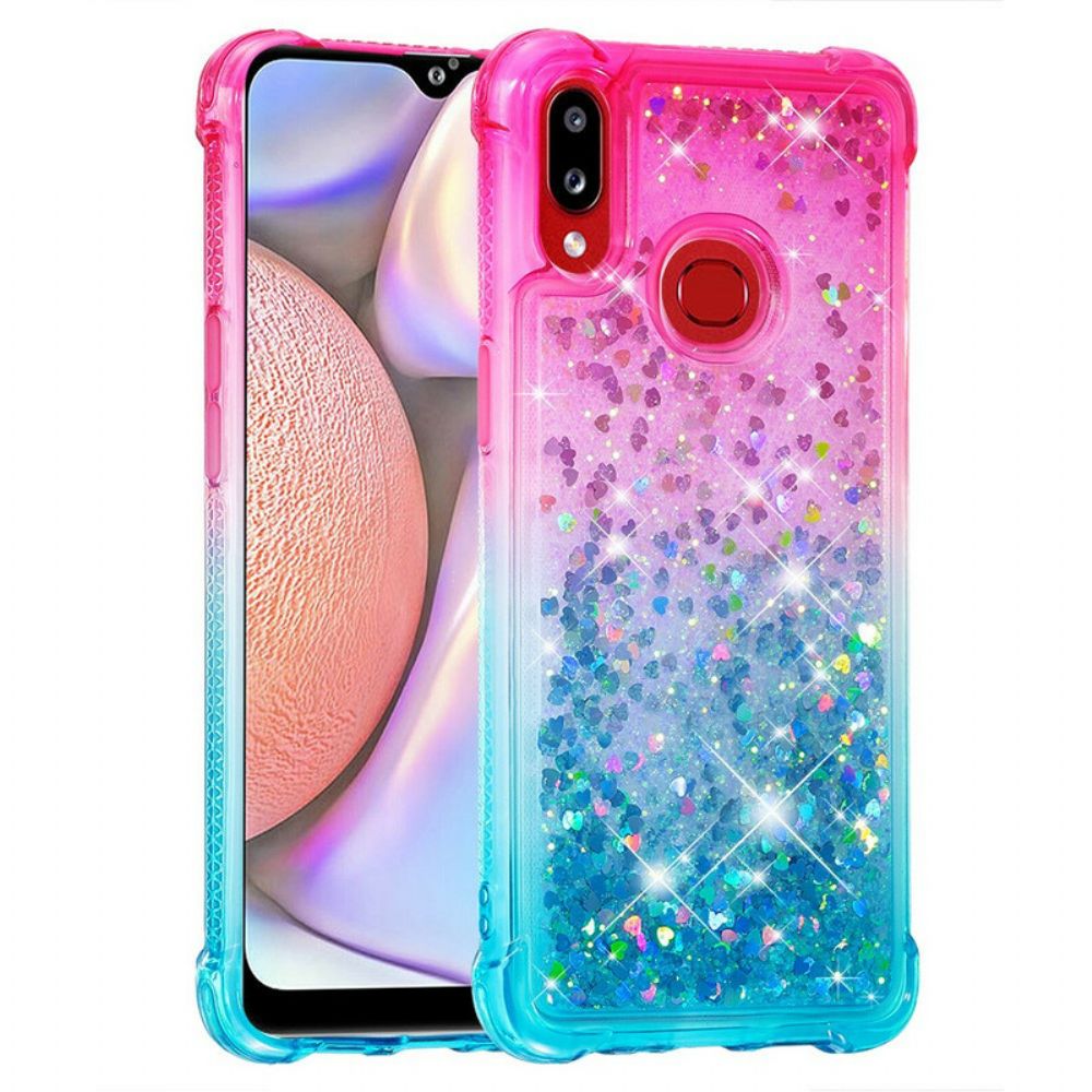 Hoesje voor Samsung Galaxy A10s Pailletten Kleuren