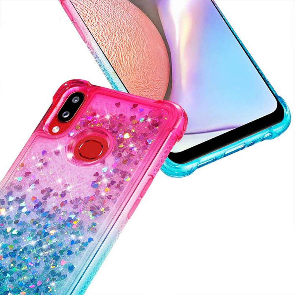 Hoesje voor Samsung Galaxy A10s Pailletten Kleuren