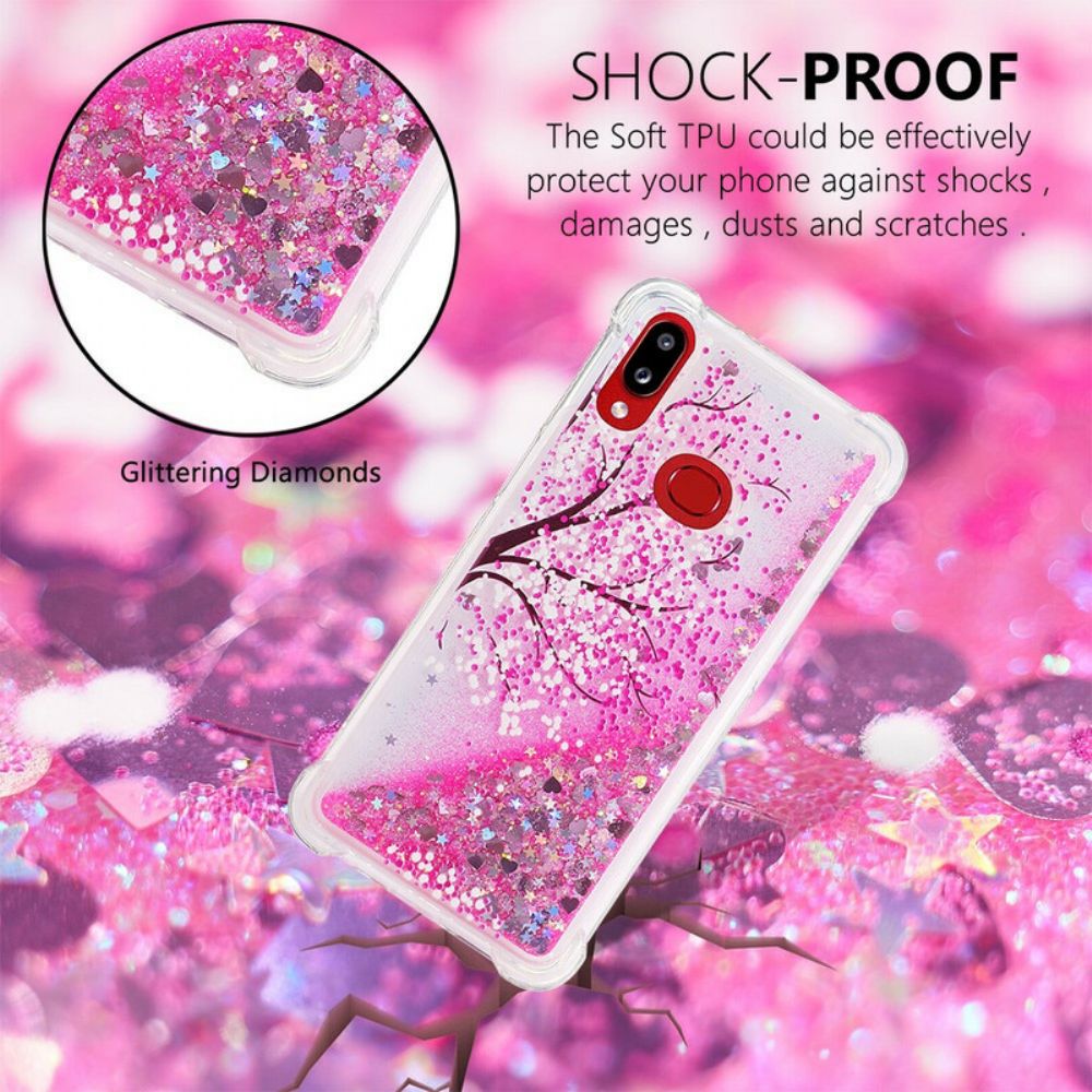 Hoesje voor Samsung Galaxy A10s Paillettenboom