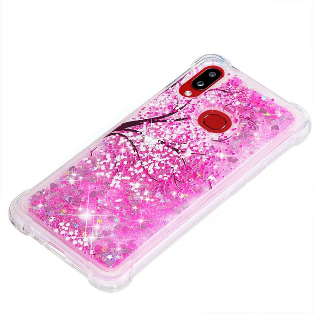 Hoesje voor Samsung Galaxy A10s Paillettenboom