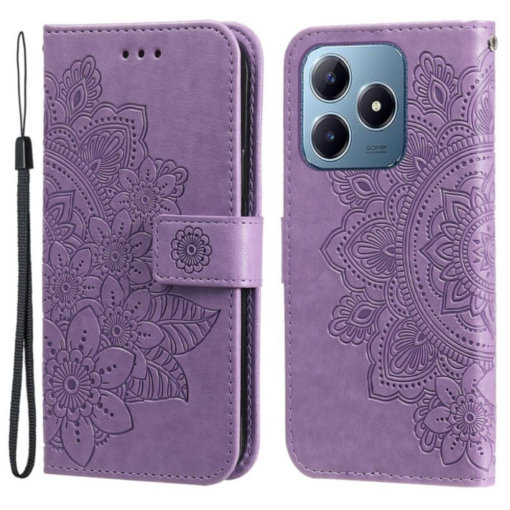 Bescherming Hoesje Realme C63 Mandala-print