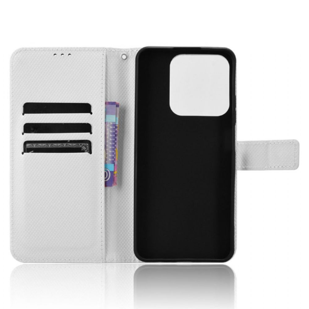 Folio-hoesje Realme C63 Telefoonhoesje Bevestigingspunten Voor De Riem