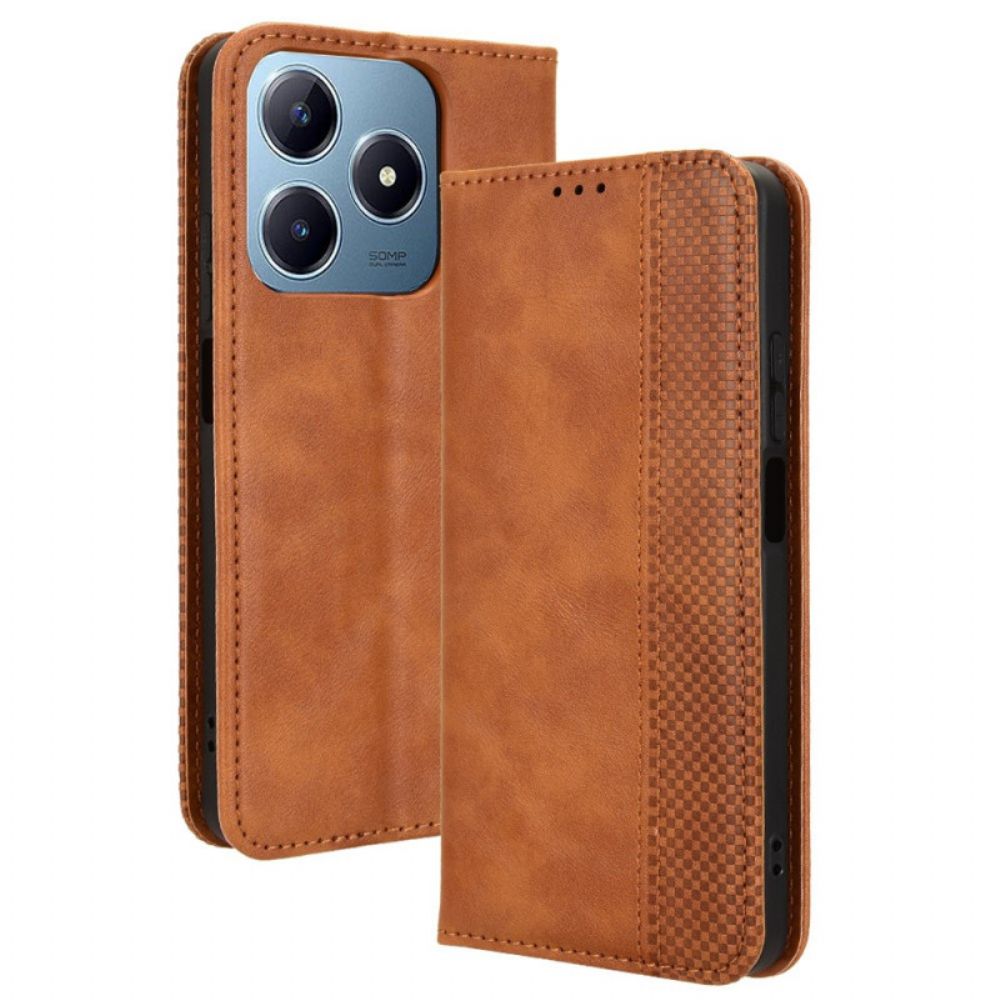 Folio-hoesje Realme C63 Vintage Fries Bescherming Hoesje