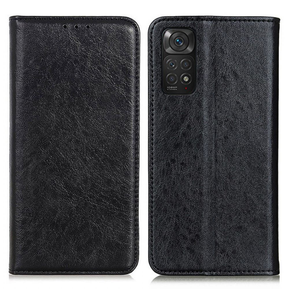 Bescherming Hoesje voor Xiaomi Redmi Note 11 / 11S Folio-hoesje Leerstructuur