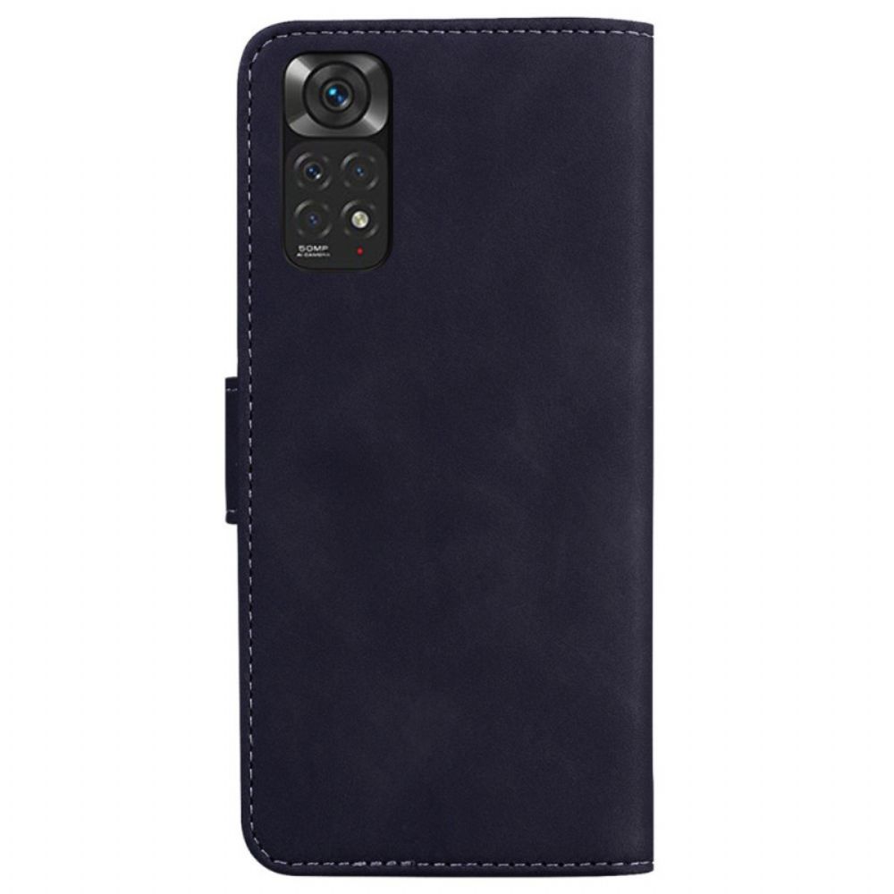 Flip Case voor Xiaomi Redmi Note 11 / 11S Vintage Naaien