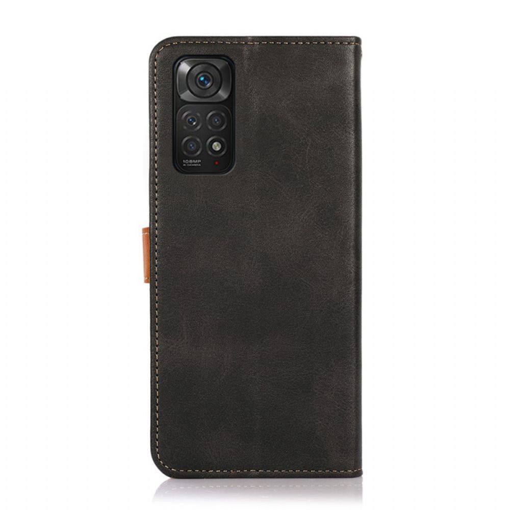Folio-hoesje voor Xiaomi Redmi Note 11 / 11S Met Khazneh-band