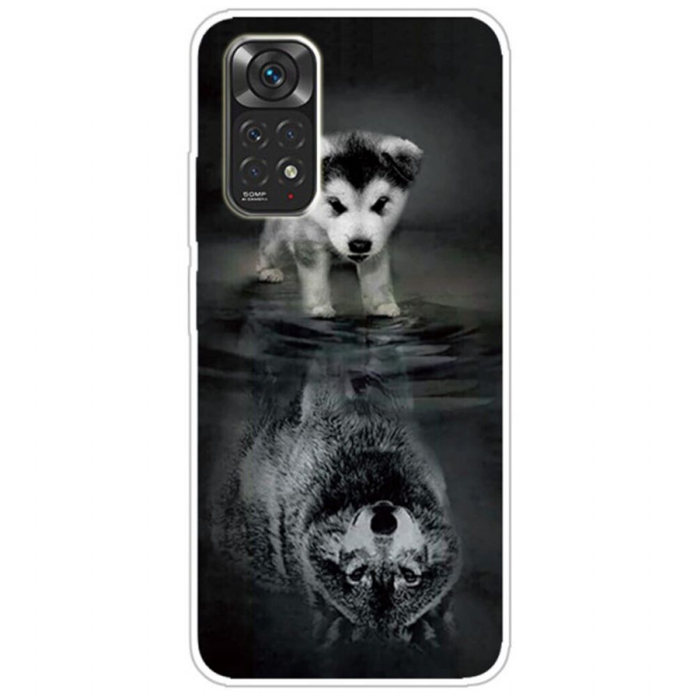 Hoesje voor Xiaomi Redmi Note 11 / 11S Droom Van Puppy