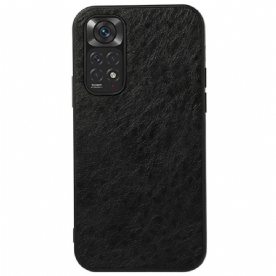 Hoesje voor Xiaomi Redmi Note 11 / 11S Getextureerd Kunstleer