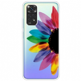 Hoesje voor Xiaomi Redmi Note 11 / 11S Kleurrijke Bloemblaadjes