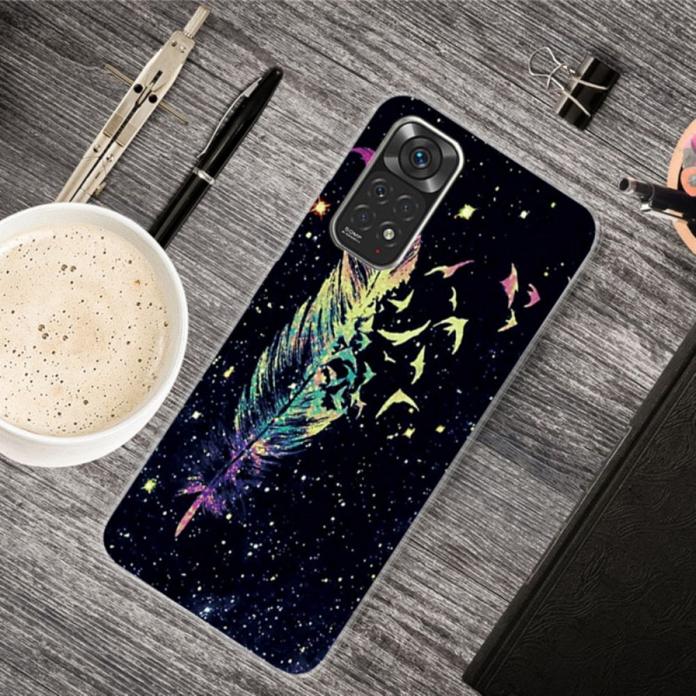 Hoesje voor Xiaomi Redmi Note 11 / 11S Veren