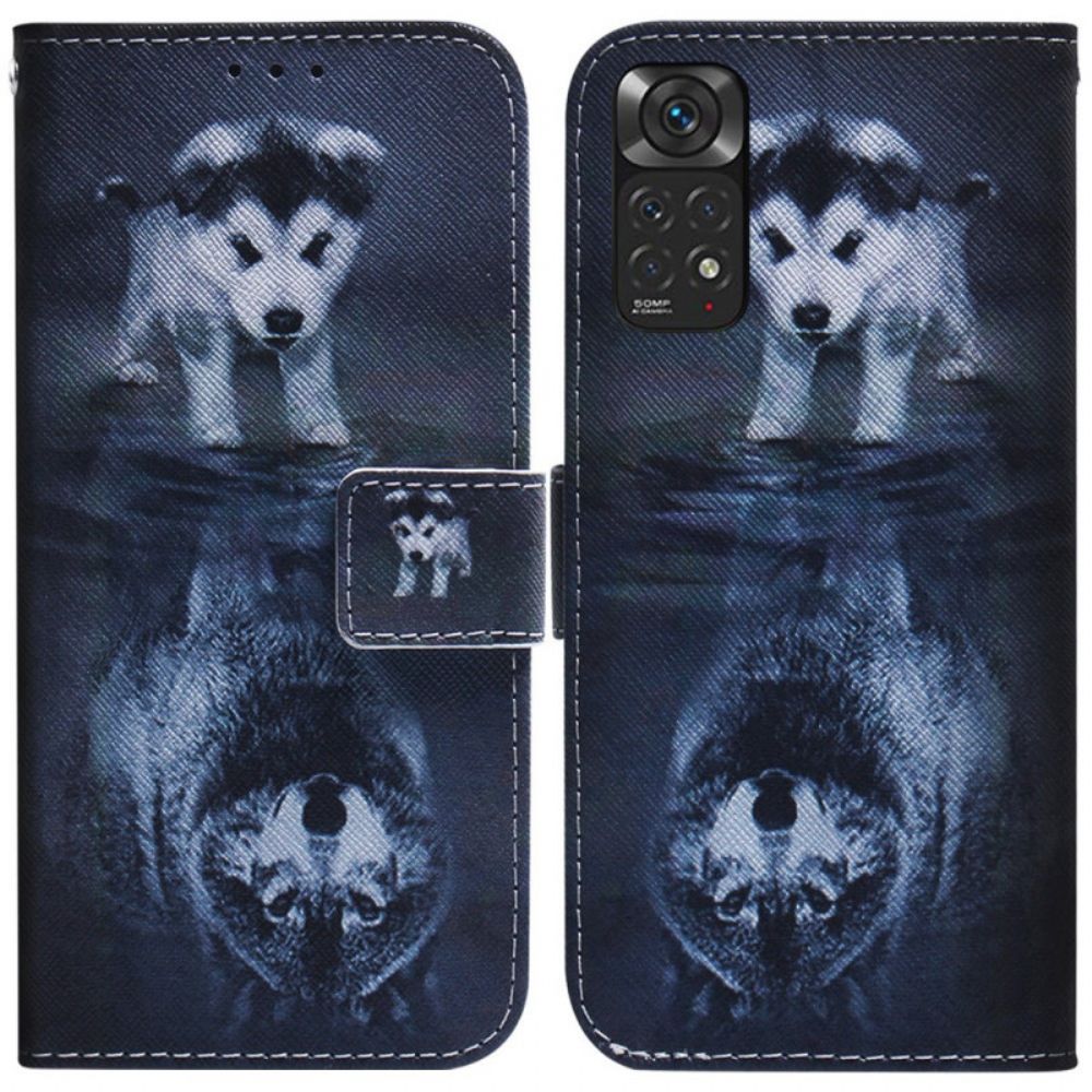 Leren Hoesje voor Xiaomi Redmi Note 11 / 11S Ernesto De Wolf