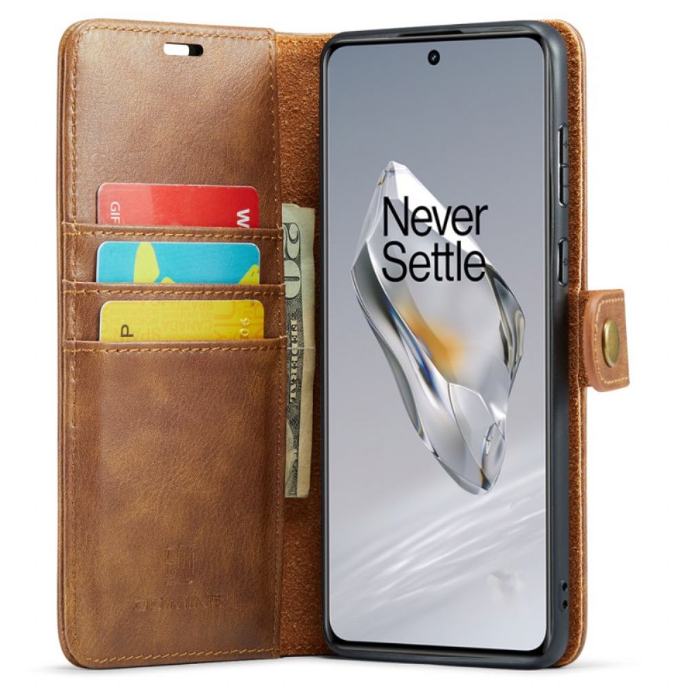 Folio-hoesje Oneplus 12 5g Telefoonhoesje Afneembare Schaal Dg.ming