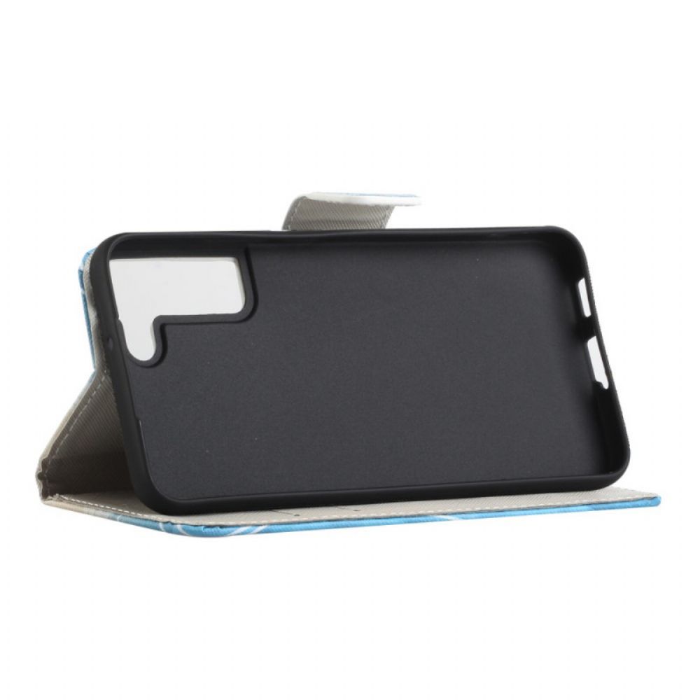 Folio-hoesje voor Samsung Galaxy S22 Plus 5G Retro Eiffeltoren