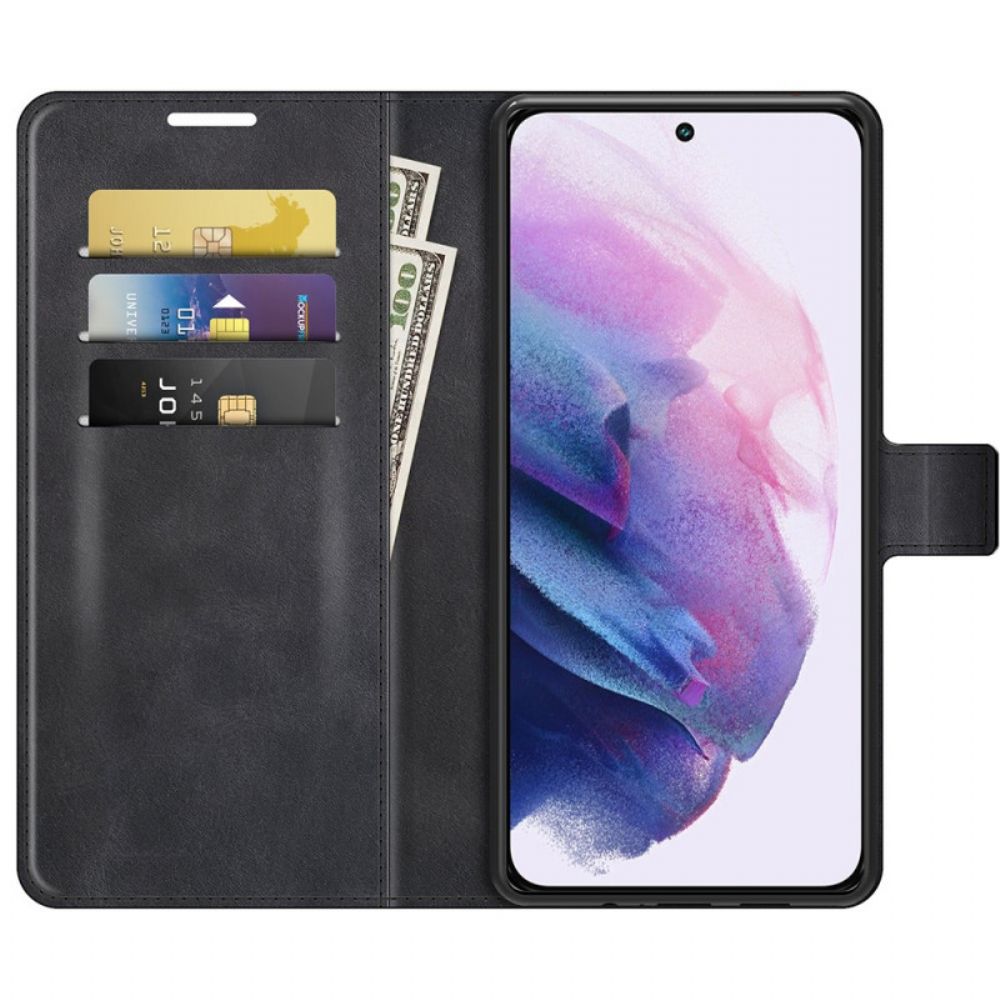 Folio-hoesje voor Samsung Galaxy S22 Plus 5G Ultra Kunstleer