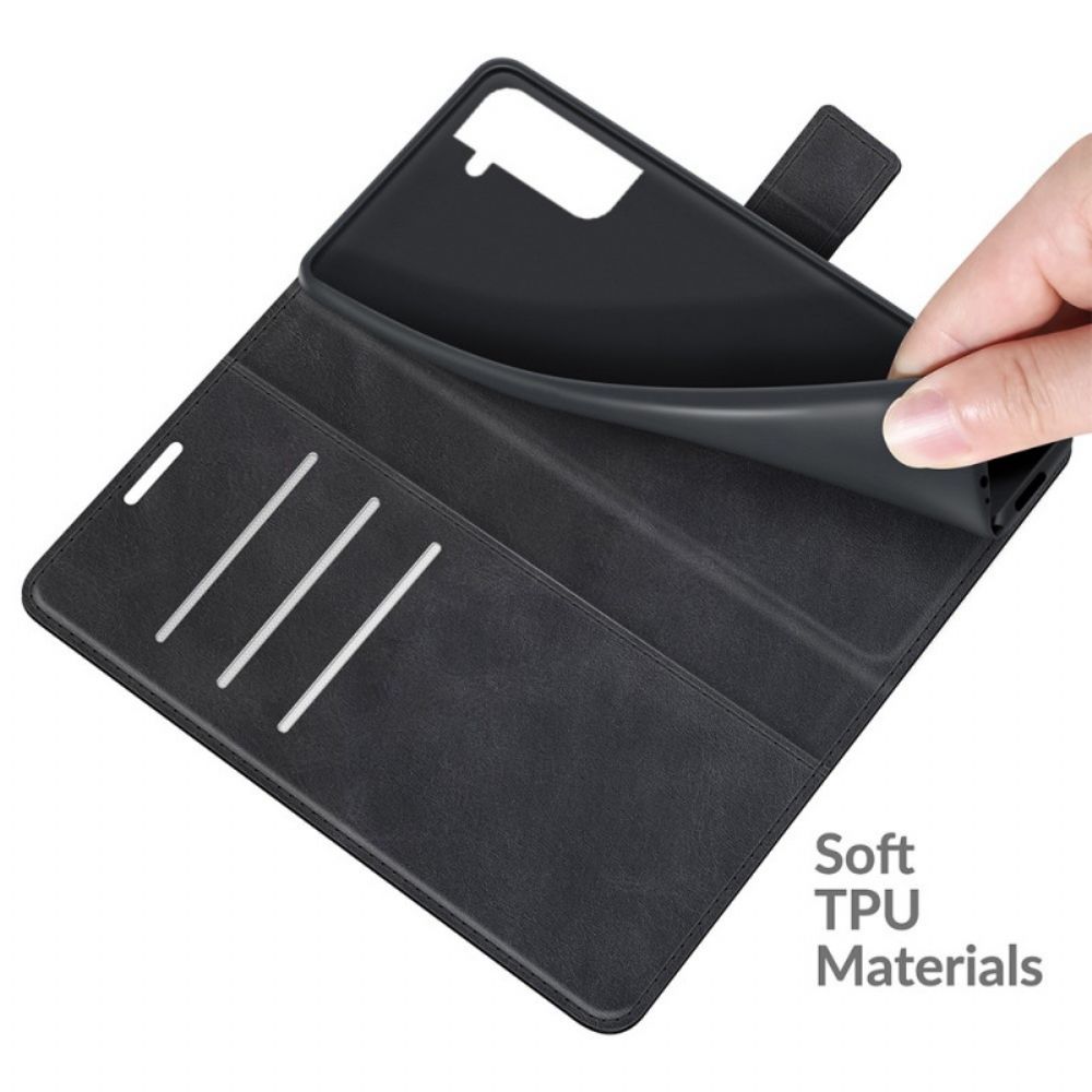 Folio-hoesje voor Samsung Galaxy S22 Plus 5G Ultra Kunstleer