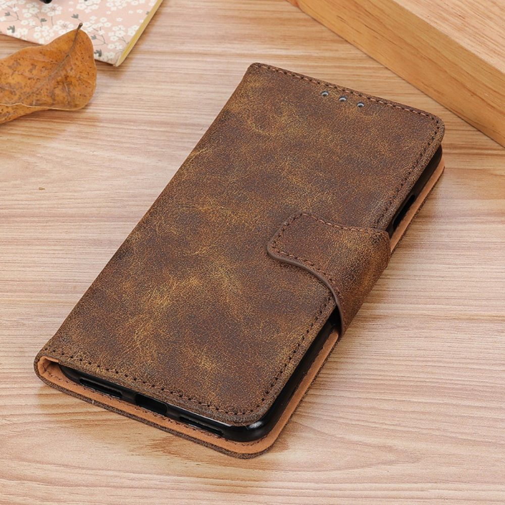 Folio-hoesje voor Samsung Galaxy S22 Plus 5G Vintage Splitleer