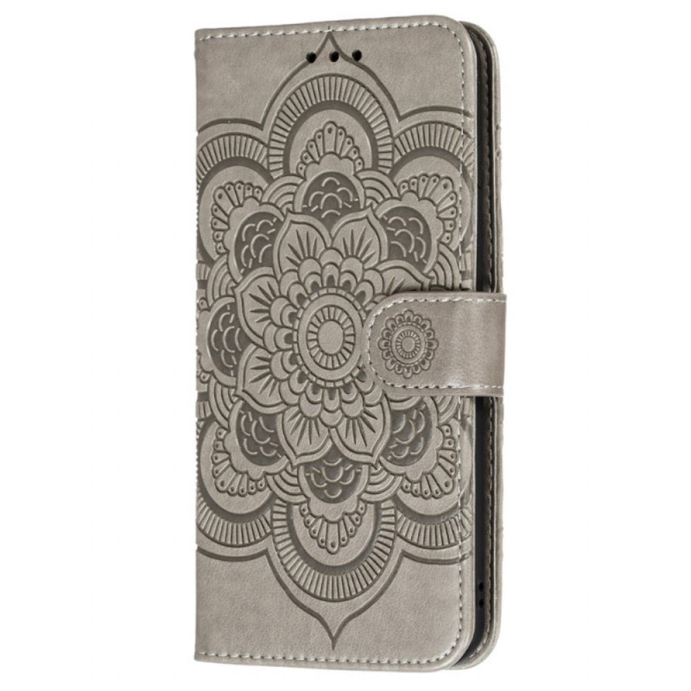 Folio-hoesje voor Samsung Galaxy S22 Plus 5G Volledige Mandala
