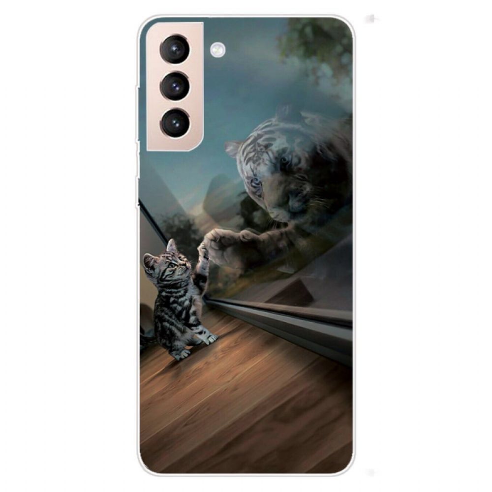 Hoesje voor Samsung Galaxy S22 Plus 5G Kittendroom