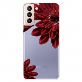 Hoesje voor Samsung Galaxy S22 Plus 5G Wilde Bloemen