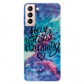 Telefoonhoesje voor Samsung Galaxy S22 Plus 5G Stop Nooit Met Dromen