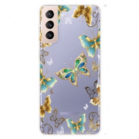Telefoonhoesje voor Samsung Galaxy S22 Plus 5G Vlinders Ontwerp