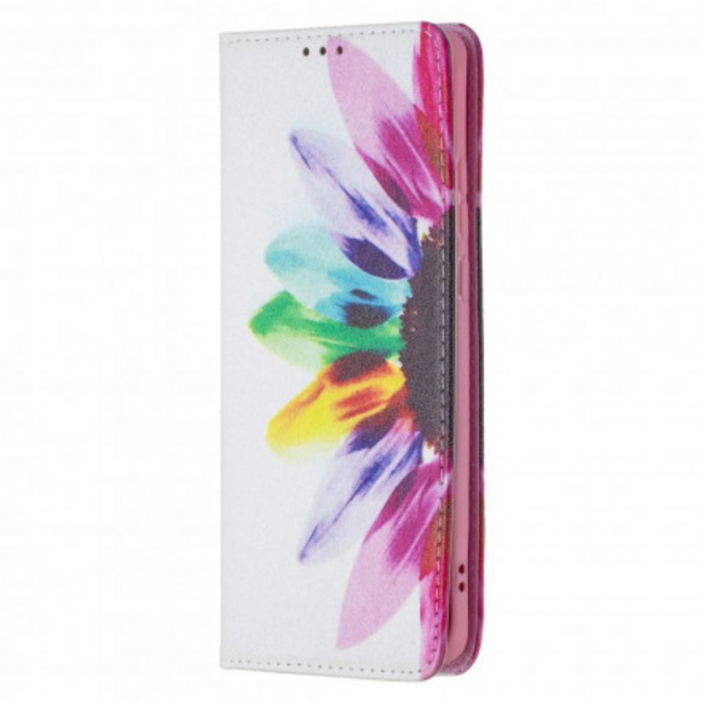 Bescherming Hoesje voor Huawei P50 Pro Folio-hoesje Aquarel Bloem