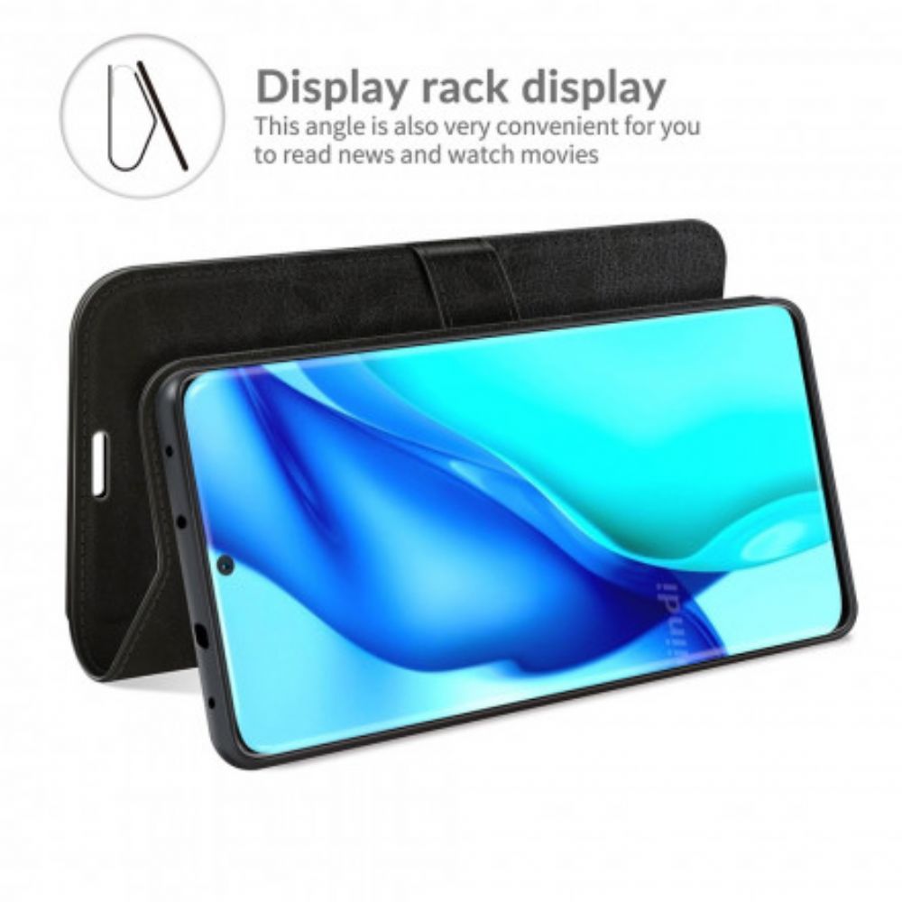 Folio-hoesje voor Huawei P50 Pro Stijl Lederen Ontwerp