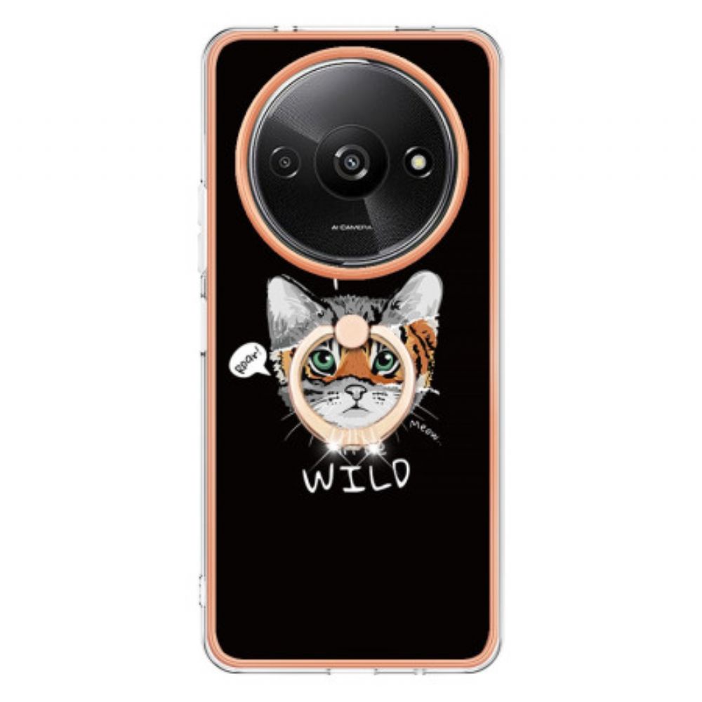 Case Hoesje Poco C61 Telefoonhoesje Kat En Tijger