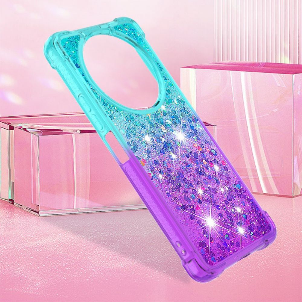 Cover Hoesje Poco C61 Telefoonhoesje Gradiëntglitter